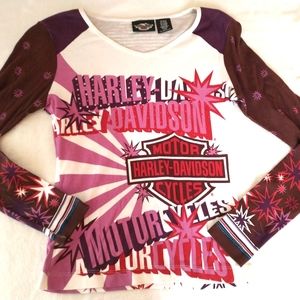 Harley-Davidson Women's Starts 🌟 Long sleeve